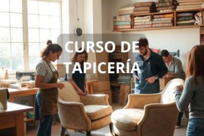 CURSO DE TAPICERIA